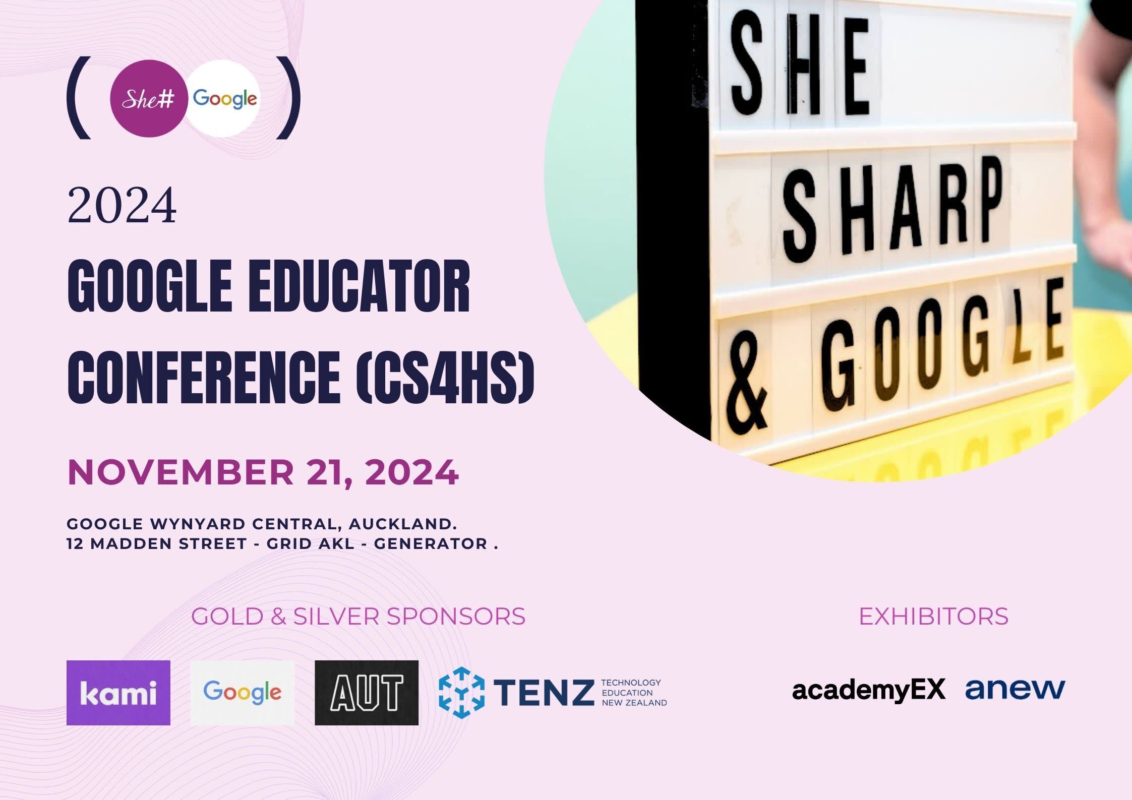 Google Educator Conference landing image 2024